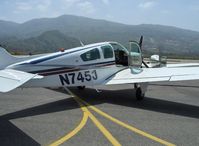 N745J @ SZP - 1993 Beech F33A BONANZA, Continental IO-520-BA 285 Hp, refueling - by Doug Robertson