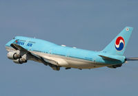 HL7491 @ LAX - Soaring away from a very sunny LAX. - by Kevin Murphy