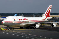 VT-ESO @ FRA - Push back for Air India 747. - by Kevin Murphy