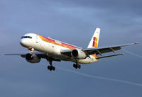 EC-HIS @ LHR - Iberian 757 coming to 27L. - by Kevin Murphy