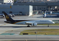 N444UP @ LAX - Smart looking freight dog leaving LA. - by Kevin Murphy