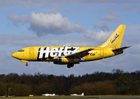 EI-CJC @ BOH - Boeing 737 204ADV - by Les Rickman