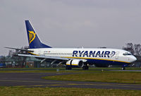 EI-DAY @ BOH - Boeing 737 8AS - by Les Rickman