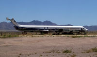 N901DC @ IGM - slowing being srapped - by scott kerhaert