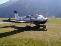 HB-TCD @ LSZS - HB-TCD on a Zlin Meeting - by Walter D. Frei