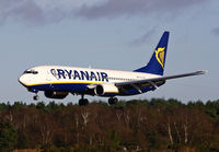 EI-DCM @ BOH - Boeing 737 8AS - by Les Rickman