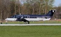 N857CA @ ROC - taking off rw 4 - by scott kerhaert