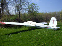 N8677R @ 79NY - Another old Schweitzer at Smith's Field - by Jim Uber
