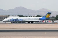 N863GA @ LAS - Allegiant Air N863GA departing RWY 25R.