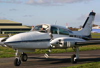 G-BWYG @ BOH - Cessna 310R 11 - by Les Rickman