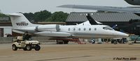 N508GP @ LFI - L3 Communications provides training for the military, using Lears and other warbirds - by Paul Perry