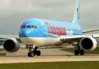 G-OBYH @ EGCC - Turning on to the threshold of 24L. - by Kevin Murphy