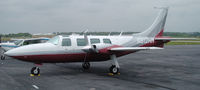 N612HM @ DAN - 1976 Smith Aerostar 600 in Danville Va. - by Richard T Davis