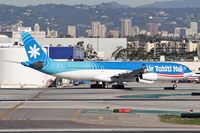 F-OJTN @ LAX - Air Tahiti Nui F-OJTN taxiing to the gate after arrival.