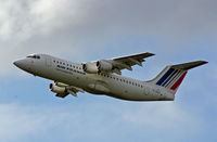 G-JEBA @ BHX - BAe 146-300 - by Les Rickman