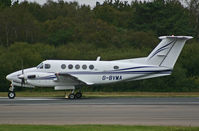 G-BVMA @ BOH - Beech 200 Super King Air - by Les Rickman