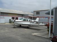 N7745R @ SZP - 1968 Beech 36 BONANZA, Continental IO-520-B 285 Hp, tip tanks - by Doug Robertson