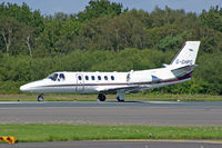 G-GHPG @ BOH - Cessna 550 Citation 2 - by Les Rickman