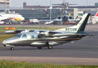 N973BB @ EGCC - A very noisy visitor to Manchester. - by Kevin Murphy