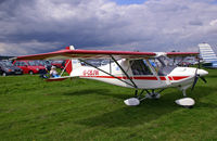 G-CBJW @ EGHS - Ikarus C.42 FB UK - by Les Rickman