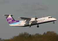 G-WOWE @ EGCC - Air South West latest Dash 8 - by Kevin Murphy