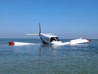 N7733J - Downed Piper taken from kayak near Moses Hole Tampa Bay - by Dan Westlake
