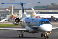 G-RJXB @ EGCC - Heading towards the viewing mound. - by Kevin Murphy