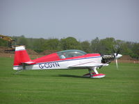 G-CDYN - Extra 300 performing engine runs at Sywell - by Simon Palmer