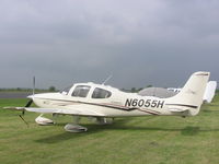 N6055H @ EGBT - Cirrus visiting Turweston - by Simon Palmer