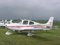 N99001 @ EGBT - Cirrus visiting Turweston