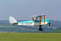 G-AAOR @ EGHA - D.H 60G Moth (EM-01) - by Les Rickman
