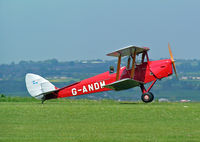 G-ANDM @ EGHA - D.H.A.82A Tiger Moth - by Les Rickman