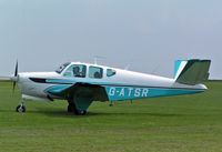 G-ATSR @ EGHA - Beech M35 Bonanza - by Les Rickman