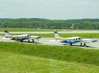 OE-FSW @ KRK -  Piper PA-34-220T Seneca V - Steirische Motorflugunio & SP-KBG Air Polonia - by Artur Bado?