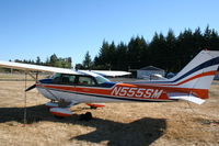 N555SM @ 1W1 - On ground at Grove - by Doug Palin