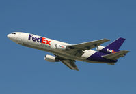 N360FE @ LAX - Smart looking FedEx leaving Los Angeles. - by Kevin Murphy