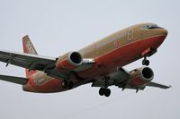 N648SW @ LAX - Southwest Airlines N648SW (FLT SWA1265) from Kansas City Int'l (KMCI) on final approach to RWY 24R. - by Dean Heald