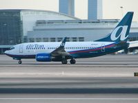 N176AT @ KLAS - airTran / 2005 Boeing 737-76N - by Brad Campbell