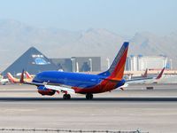 N201LV @ KLAS - Southwest Airlines - 'The Fred J. Jones' / 2005 Boeing 737-7H4 - by SkyNevada - Brad Campbell