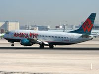 N315AW @ KLAS - America West / 1987 Boeing 737-3S3