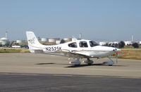 N2525K @ CCR - SR22 - by Bill Larkins