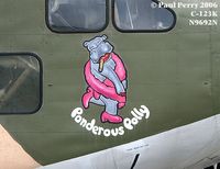 N9692N @ NCA - Local Provider's nose art.