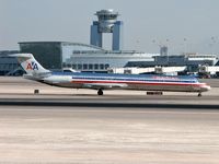 N279AA @ KLAS - American Airlines / 1985 Mcdonnell Douglas DC-9-82(MD-82) - by SkyNevada - Brad Campbell