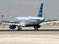 N522JB @ KLAS - jetBlue Airways - 'Blue Ribbon' / 2001 Airbus Industrie A320-232 - by SkyNevada - Brad Campbell