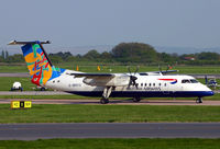 G-BRYV @ EGCC - One of the remaining 'World Tails' left. - by Kevin Murphy
