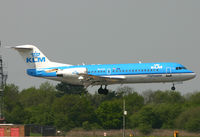 PH-KZI @ EGCC - KLM's little commuter coming into 06L. - by Kevin Murphy