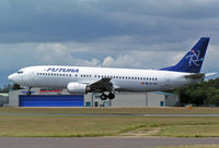 EC-IHI @ BOH - Boeing 737-4S3 - by Les Rickman