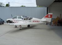N747DJ @ SZP - 1989 Eigenbau GLASAIR RG, Lycoming O-320, tri-blade prop, 'Pink Baron' - by Doug Robertson