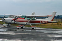G-BKKO @ BOH - Cessna 182R - by Les Rickman