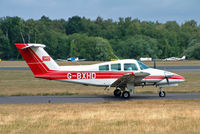 G-BXHD @ BOH - Beech 76 Duchess - by Les Rickman